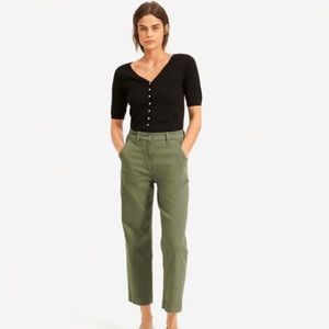 Everlane Straight Leg Crop Pants Size 2